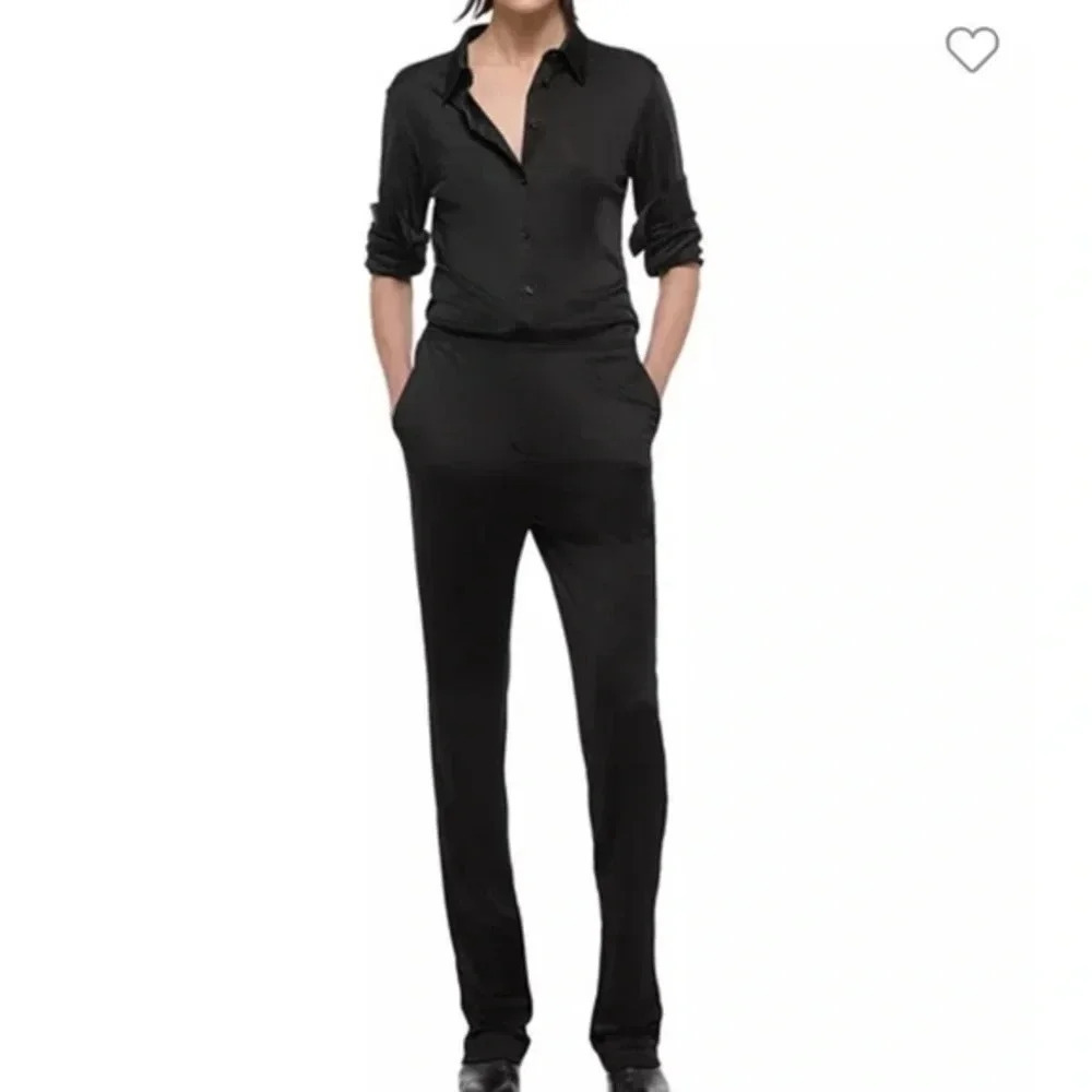 Helmut Lang High Rise Straight Pants